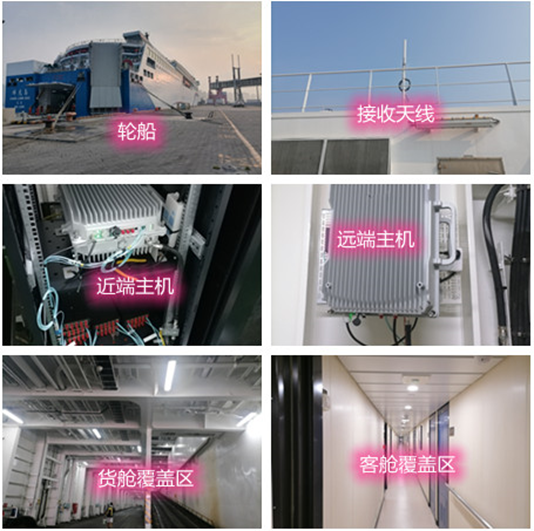  兰山海上游轮轮船渔船覆盖案例